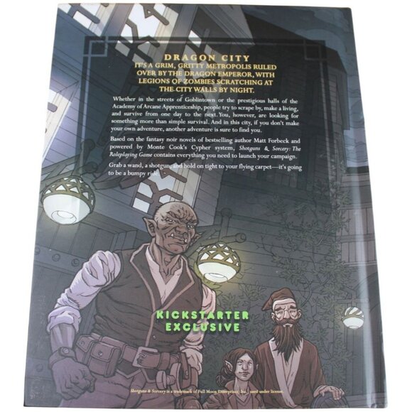 Shotguns & Sorcery Roleplaying Game Hardcover Book 1st Edition ***SIGNED*** - Picture 6 of 11